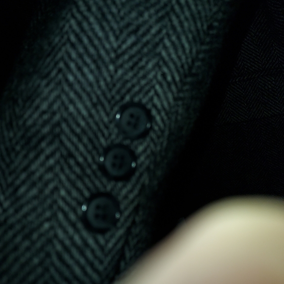 Barrington Wool Herringbone 2-Button Blazer Casual Business Collegiate 48R - Picture 4 of 6